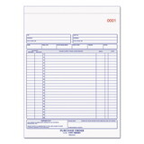 REDIFORM OFFICE PRODUCTS RED1L146 Purchase Order Book, 8 1/2 X 11, Letter, Two-Part Carbonless, 50 Sets/book
