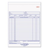 REDIFORM OFFICE PRODUCTS RED1L147 Purchase Order Book, 8 1/2 X 11, Letter, Three-Part Carbonless, 50 Sets/book