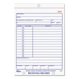 Rediform RED2L259 Receiving Record Book, 5 1/2 X 7 7/8, Two-Part Carbonless, 50 Sets/book