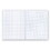 REDIFORM OFFICE PRODUCTS RED43475 Composition Book, Quadrille Rule, 7 7/8 X 10, White, 80 Sheets, Price/EA