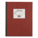REDIFORM OFFICE PRODUCTS RED43648 Computation Book, Quadrille Rule, 9 1/4 X 11 3/4, Green, 75 Sheets