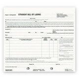 REDIFORM OFFICE PRODUCTS RED44301 Bill Of Lading Short Form, 8 1/2 X 7, Three-Part Carbonless, 250 Forms