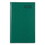 Rediform RED56131 Emerald Series Account Book, Green Cover, 12.25 x 7.25 Sheets, 300 Sheets/Book, Price/EA