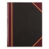 REDIFORM OFFICE PRODUCTS RED56211 Texthide Record Book, Black/burgundy, 150 Green Pages, 10 3/8 X 8 3/8