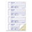Rediform RED8L806 Money Receipt Book, Softcover, Two-Part Carbonless, 7 x 2.75, 4 Forms/Sheet, 200 Forms Total, Price/EA