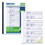 Rediform RED8L816 Receipt Book, Two-Part Carbonless, 7 x 2.75, 4 Forms/Sheet, 400 Forms Total, Price/EA