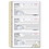 Rediform RED8L829 Gold Standard Money Receipt Book, Two-Part Carbonless, 5 x 2.75, 3 Forms/Sheet, 225 Forms Total, Price/EA