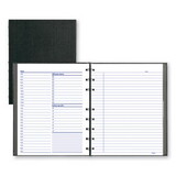 REDIFORM OFFICE PRODUCTS REDA29C81 Notepro Undated Daily Planner, 9-1/4 X 7-1/4, Black