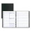 REDIFORM OFFICE PRODUCTS REDA29C81 NotePro Undated Daily Planner, 9.25 x 7.25, Black Cover, Undated, Price/EA