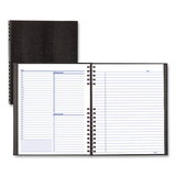REDIFORM OFFICE PRODUCTS REDA30C81 Notepro Undated Daily Planner, 11 X 8-1/2, Black