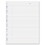 Blueline REDAFR9050R Miraclebind Ruled Paper Refill Sheets, 9-1/4 X 7-1/4, White, 50 Sheets/pack, Price/PK