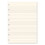 Filofax B152008U Notebook Refills, 8-Hole, 8.25 x 5.81, Narrow Rule, 32/Pack, Price/EA