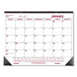 Brownline C1731 Monthly Desk Pad Calendar, Chipboard, 22 x 17, 2023