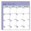 Brownline REDCA181721 Academic 13-Month Binder-Insertable Desk Pad Calendar, 11 x 8.5, White/Blue/Green Sheets, 13-Month (July to July): 2024-2025, Price/EA