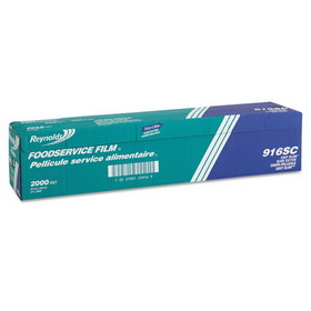 Reynolds Wrap 000000000000000916 PVC Film Roll with Cutter Box, 24" x 2000 ft, Clear