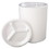 Hefty RFPD21029CT Soak Proof Tableware, Foam Plates, 10.25" dia, White, 25/Pack 10 Packs/Carton, Price/CT