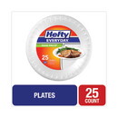 Hefty RFPD21029 Soak Proof Tableware, Foam Plates, 10.25
