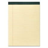 Roaring Spring ROA74712 Recycled Legal Pad, 8 1/2 X 11 3/4 Pad, 8 1/2 X 11 Sheets, 40/pad, Canary, Dozen