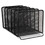 ELDON OFFICE PRODUCTS ROL22141 Mesh Stacking Sorter, Five Sections, Metal, 8 1/4 X 14 3/8 X 7 7/8, Black, Price/EA