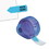REDI-TAG CORPORATION RTG81034 Arrow Message Page Flags In Dispenser, "sign Here", Blue, 120 Flags/dispenser, Price/PK