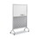 Safco SAF2008GR Rumba Whiteboard Screen Accessories, Eraser Tray, 12.25 x 3.5 x 2.25, Magnetic Mount, Silver, Price/EA