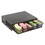 Safco SAF3274BL One Drawer Hospitality Organizer, 5 Compartments, 12 1/2 X 11 1/4 X 3 1/4, Bk, Price/EA