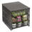 Safco SAF3275BL 3 Drawer Hospitality Organizer, 7 Compartments, 11.5 x 8.25 x 8.25, Black, Price/EA