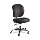 Safco SAF3391BL Alday Series Intensive Use Chair, 100% Polyester Back/100% Polyester Seat, Black