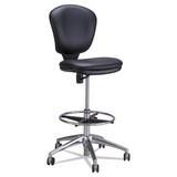 Safco SAF3442BV Metro Collection Extended-Height Chair, Supports Up to 250 lb, 23