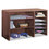 SAFCO PRODUCTS SAF3692MH Desktop Organizer, Nine Sections, 29 X 12 X 18, Mahogany, Price/EA