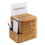 Safco SAF4237NA Bamboo Suggestion Box, 10 X 8 X 14, Natural, Price/EA