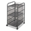 SAFCO PRODUCTS SAF5212BL Onyx Mesh Mobile Double File, One-Shelf, 15-3/4 X 17 X 27, Black, Price/EA