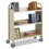 Safco SAF5358SA Steel Book Cart, Three-Shelf, 36w X 14-1/2d X 43-1/2h, Sand, Price/EA