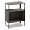 Safco SAF5507BLGR Simple Storage, Two-Shelf, 23.5w x 14d x 29.6h, Gray, Price/EA