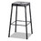 Safco SAF6606BL Bar-Height Steel Stool, Backless, Supports Up to 250 lb, 29" Seat Height, Black, Price/EA