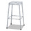 Safco SAF6606SL Bar-Height Steel Stool, Backless, Supports Up to 250 lb, 29" Seat Height, Silver, Price/EA