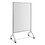 Safco SAF8511GR Impromptu Magnetic Whiteboard Collaboration Screen, 42w x 21.5d x 72h, Gray/White, Price/EA