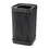 SAFCO PRODUCTS SAF9790BL At-Your Disposal Top-Open Waste Receptacle, Square, Polyethylene, 38gal, Black, Price/EA