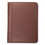 Samsill SAM71716 Contrast Stitch Leather Padfolio, 8 1/2 x 11, Leather, Tan, Price/EA
