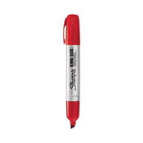 SANFORD INK COMPANY SAN15002 King Size Permanent Marker, Chisel Tip, Red, Dozen