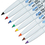 SANFORD INK COMPANY SAN16078 Vis-A-Vis Wet-Erase Marker, Fine Point, Assorted, 8/set, Price/ST