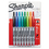 SANFORD INK COMPANY SAN1742025 Retractable Permanent Marker, Ultra Fine Tip, Assorted Colors, 8/set, Price/ST