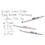 EXPO SAN1884310 Low-Odor Dry Erase Marker Starter Set, Extra-Fine Bullet Tip, Assorted Colors, 5/Set, Price/ST