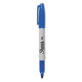 Sharpie SAN1920932 Fine Tip Permanent Marker Value Pack, Fine Bullet Tip, Blue, 36/Pack