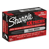 Sharpie SAN1927432 Extreme Marker, Fine Point, Black, Dozen