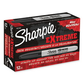 Sharpie SAN1927432 Extreme Marker, Fine Bullet Tip, Black, Dozen