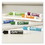EXPO 1927525 Low Odor Dry Erase Vibrant Color Markers, Broad Chisel Tip, Assorted Colors, 12/Set, Price/ST