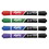 EXPO 1944655 2-in-1 Dry Erase Markers, Broad/Fine Chisel Tip, Assorted Colors, 4/Pack, Price/PK