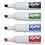 EXPO 1944728 Magnetic Dry Erase Marker, Broad Chisel Tip, Assorted Colors, 4/Pack, Price/PK