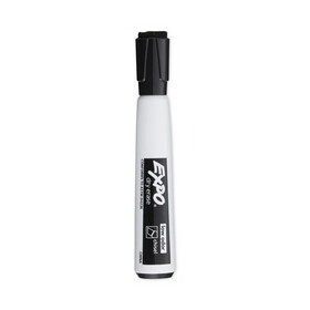EXPO 1944729 Magnetic Dry Erase Marker, Broad Chisel Tip, Black, 4/Pack